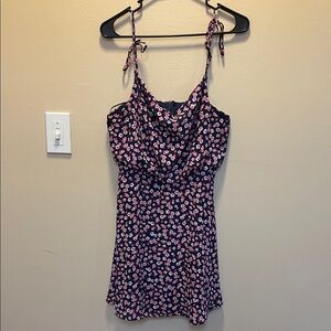 Floral Spaghetti Strap Dress